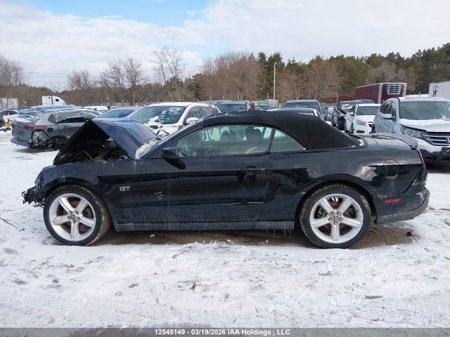 12545149 :رقم المزاد ، 1ZVBP8FH3A5111062 vin ، 2010 Ford Mustang Gt مزاد بيع