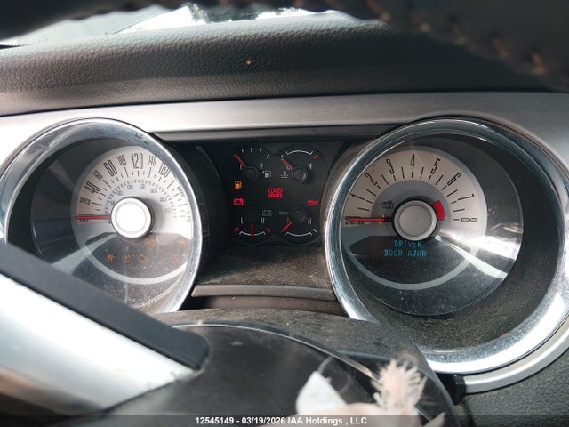12545149 :رقم المزاد ، 1ZVBP8FH3A5111062 vin ، 2010 Ford Mustang Gt مزاد بيع