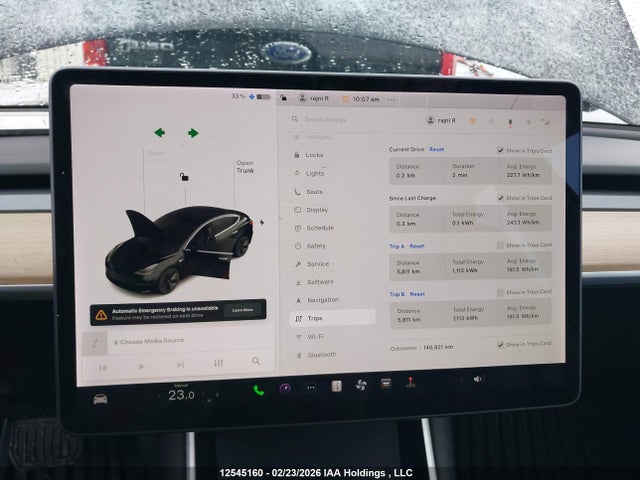 Aukcja sprzedaży 2020 Tesla Model 3 Standard Range Plus, vin: 5YJ3E1EA0LF779993, numer aukcji: 12545160