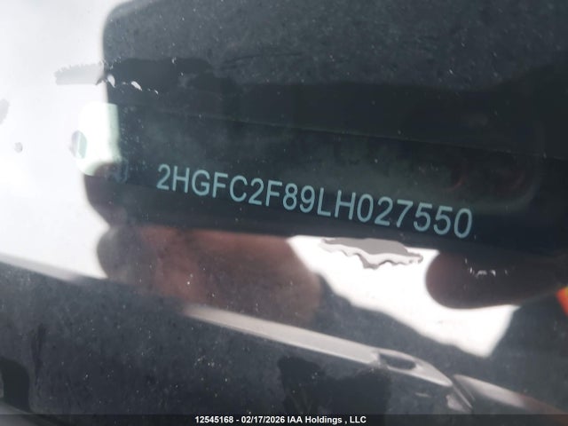 Aukcja sprzedaży 2020 Honda Civic Sport, vin: 2HGFC2F89LH027550, numer aukcji: 12545168