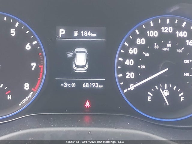 12545183 :رقم المزاد ، KM8K6CAA5LU512734 vin ، 2020 Hyundai Kona Luxury Awd مزاد بيع