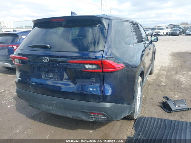 2024 Toyota Grand Highlander Xle მანქანა იყიდება აუქციონზე, vin: 5TDAAAB57RS058987, აუქციონის ნომერი: 12545242