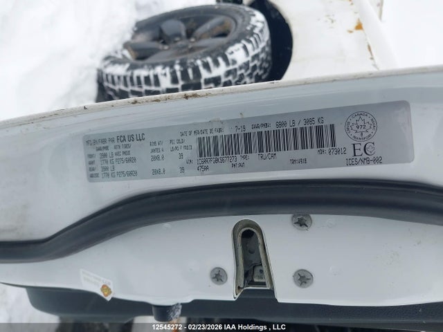 1C6RR7FG8KS677273 RAM 1500 Classic St