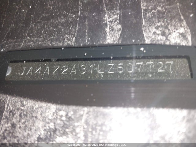 Aukcja sprzedaży 2020 Mitsubishi Outlander Es/ex/ex-l, vin: JA4AZ2A31LZ607727, numer aukcji: 12545299