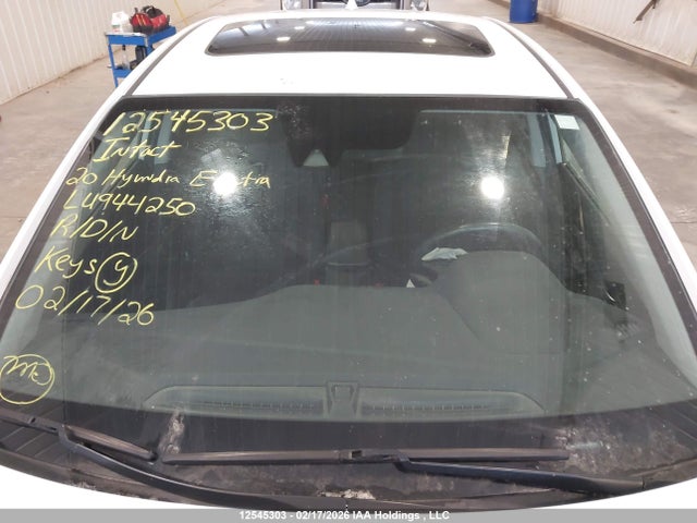 2020 Hyundai Elantra Preferred With Sun And Safety Package Auto Ivt მანქანა იყიდება აუქციონზე, vin: KMHD84LF4LU944250, აუქციონის ნომერი: 12545303