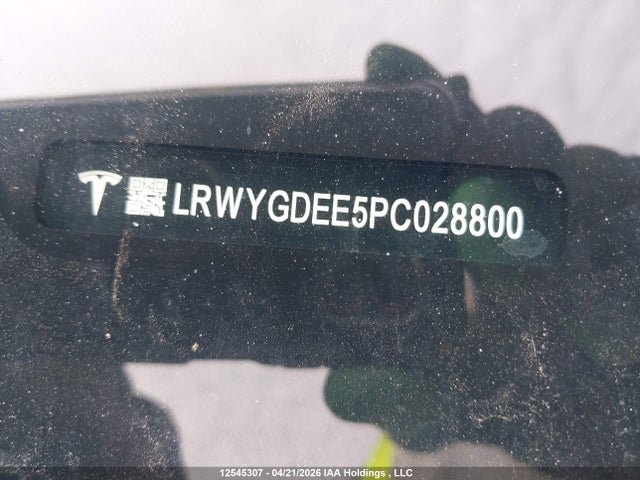 Aukcja sprzedaży 2023 Tesla Model Y Long Range, vin: LRWYGDEE5PC028800, numer aukcji: 12545307