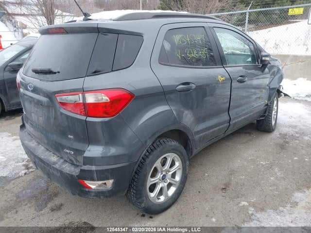 2020 Ford Ecosport მანქანა იყიდება აუქციონზე, vin: MAJ6S3GL2LC328289, აუქციონის ნომერი: 12545347