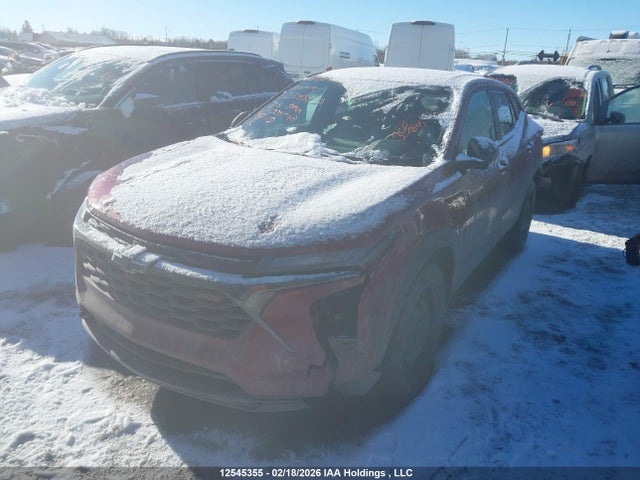 Продаж на аукціоні авто 2025 Chevrolet Trax 1rs Fwd, vin: KL77LGE23SC003840, номер лоту: 12545355