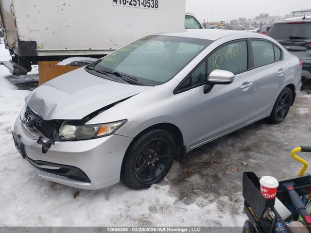 Honda Civic Lx 2014 2HGFB2F42EH035072 Image 2