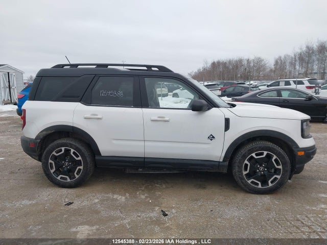 12545388 :رقم المزاد ، 3FMCR9C65NRD52565 vin ، 2022 Ford Bronco Sport Outer Banks مزاد بيع