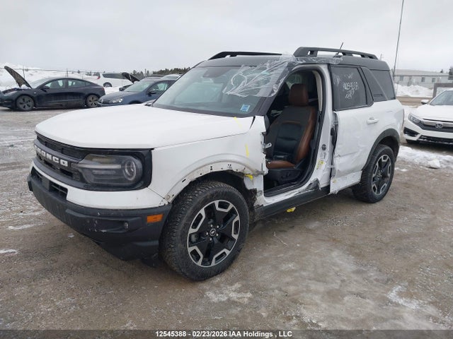 12545388 :رقم المزاد ، 3FMCR9C65NRD52565 vin ، 2022 Ford Bronco Sport Outer Banks مزاد بيع