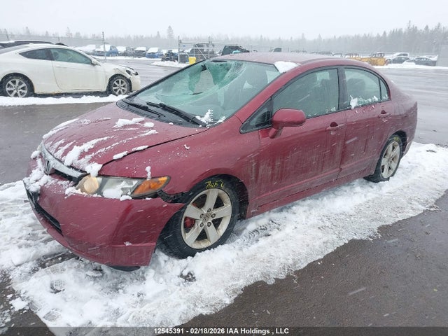12545391 :رقم المزاد ، 2HGFA165X7H001406 vin ، 2007 Honda Civic Lx مزاد بيع