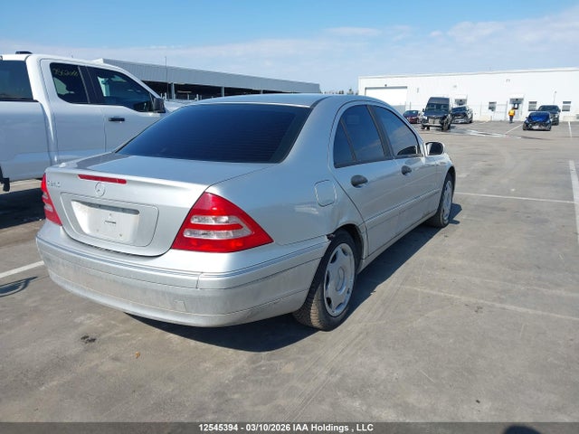 Aukcja sprzedaży 2002 Mercedes-benz C 240, vin: WDBRF61J52F276303, numer aukcji: 12545394