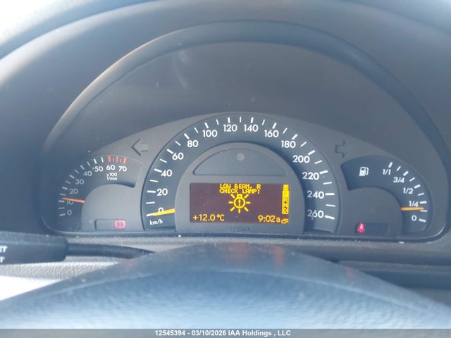 Aukcja sprzedaży 2002 Mercedes-benz C 240, vin: WDBRF61J52F276303, numer aukcji: 12545394