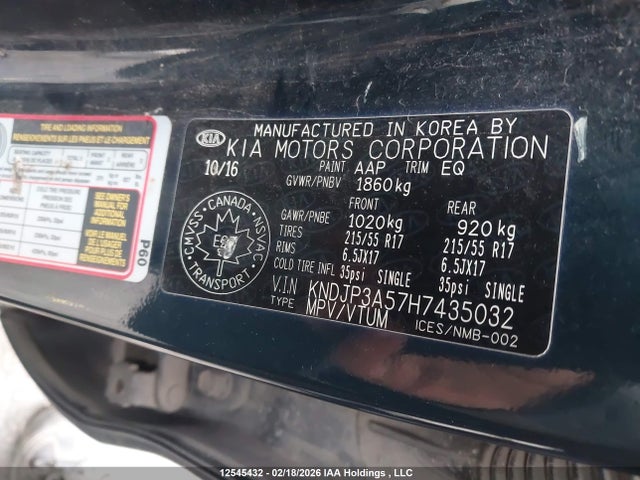KNDJP3A57H7435032 KIA Soul Ex/ex Premium/ex Tech/ex+