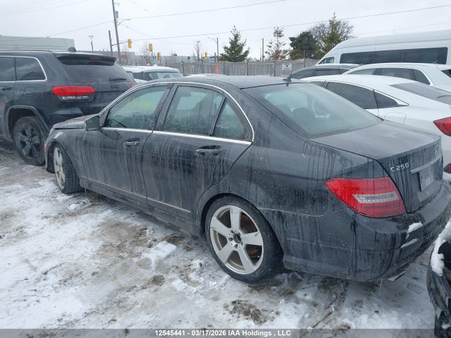 Aukcja sprzedaży 2012 Mercedes-benz C 250 4matic, vin: WDDGF8FB2CA734745, numer aukcji: 12545441