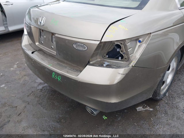 Aukcja sprzedaży 2008 Honda Accord Exl, vin: 1HGCP26888A801252, numer aukcji: 12545474