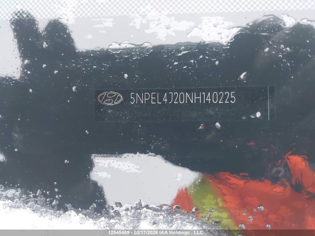 5NPEL4J20NH140225 Hyundai Sonata Luxury