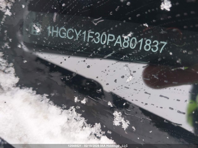 1HGCY1F30PA801837 Honda ACCORD EX