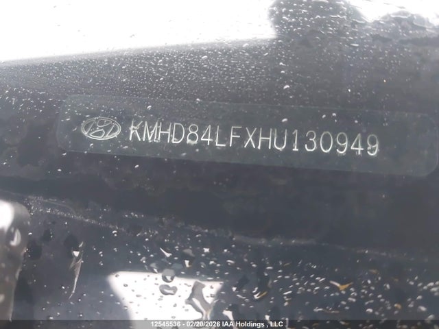 KMHD84LFXHU130949 Hyundai Elantra Gls