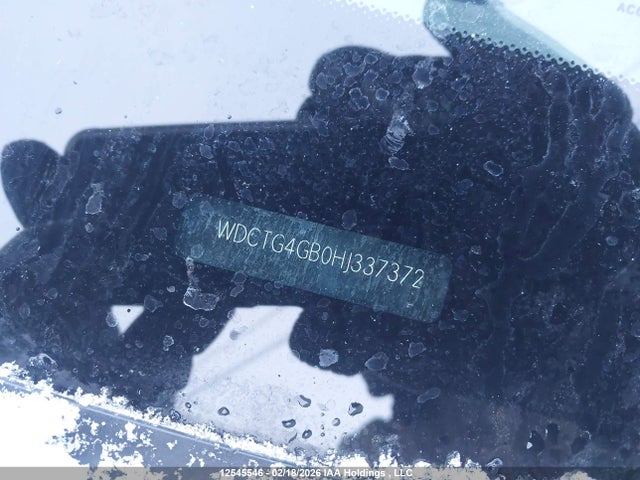 WDCTG4GB0HJ337372 Mercedes-Benz Gla 250 4matic
