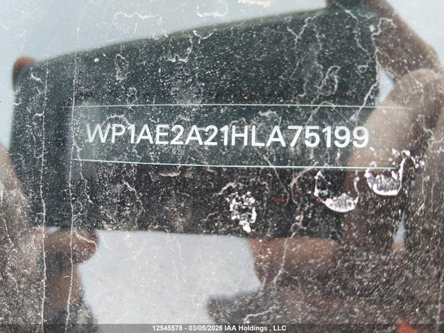 WP1AE2A21HLA75199 Porsche Cayenne Se Hybrid/platinum