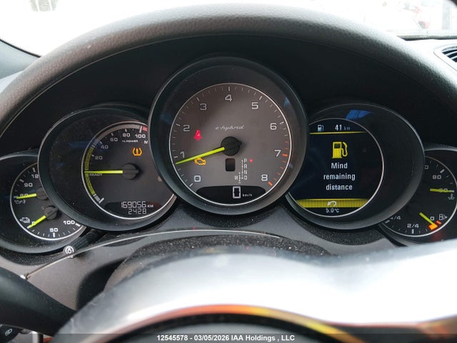 WP1AE2A21HLA75199 Porsche Cayenne Se Hybrid/platinum