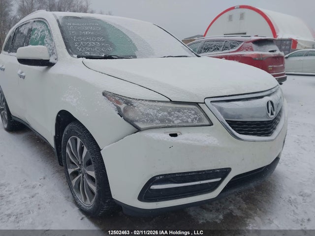 Acura Mdx Navigation Package 2015 5FRYD4H47FB504026 Image 6