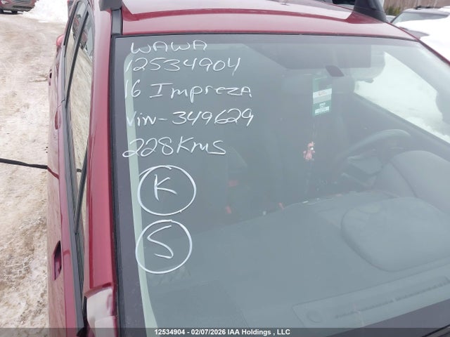 Subaru Impreza 2.0i Touring Package 2016 JF1GPAB60G8349629 Image 18