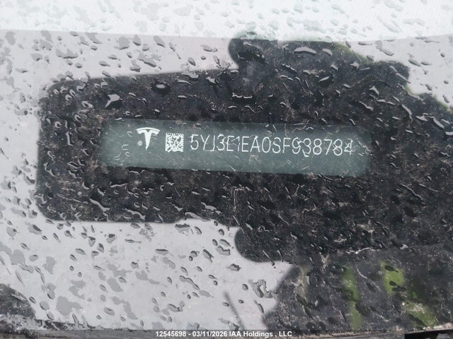 Aukcja sprzedaży 2025 Tesla Model 3 Long Range, vin: 5YJ3E1EA0SF938784, numer aukcji: 12545698