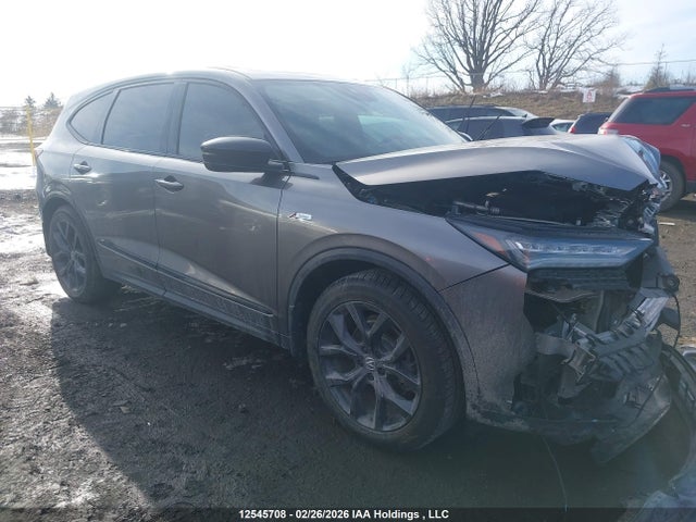 2022 Acura Mdx მანქანა იყიდება აუქციონზე, vin: 5J8YE1H06NL804146, აუქციონის ნომერი: 12545708