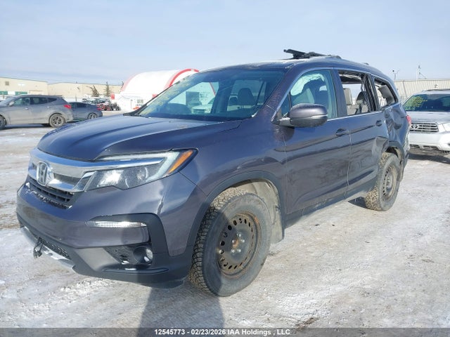 2019 Honda Pilot Ex-l Navi მანქანა იყიდება აუქციონზე, vin: 5FNYF6H76KB509049, აუქციონის ნომერი: 12545773