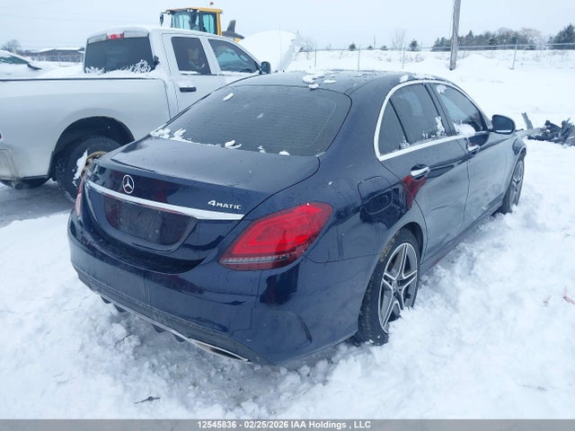 12545836 :رقم المزاد ، 55SWF8EB2LU331328 vin ، 2020 Mercedes-benz C 300 4matic مزاد بيع