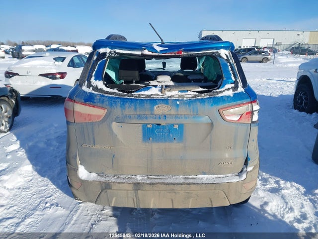 Aukcja sprzedaży 2019 Ford Ecosport Se, vin: MAJ6S3GL2KC250935, numer aukcji: 12545843