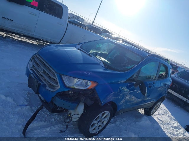 Aukcja sprzedaży 2019 Ford Ecosport Se, vin: MAJ6S3GL2KC250935, numer aukcji: 12545843