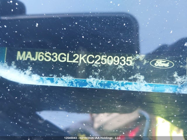 Aukcja sprzedaży 2019 Ford Ecosport Se, vin: MAJ6S3GL2KC250935, numer aukcji: 12545843