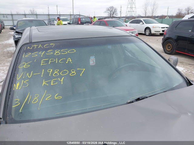 Продаж на аукціоні авто 2006 Chevrolet Epica, vin: KL1VP59L56B198087, номер лоту: 12545850
