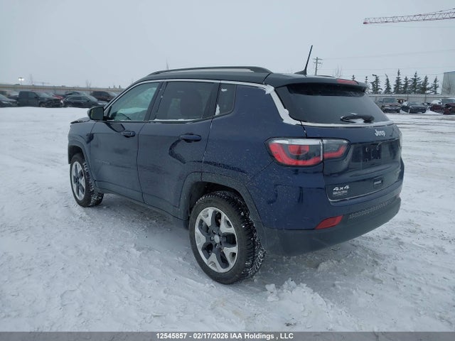 Продаж на аукціоні авто 2018 Jeep Compass Limited, vin: 3C4NJDCB0JT391050, номер лоту: 12545857