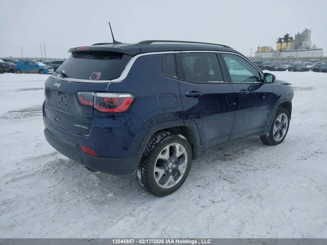 Продаж на аукціоні авто 2018 Jeep Compass Limited, vin: 3C4NJDCB0JT391050, номер лоту: 12545857