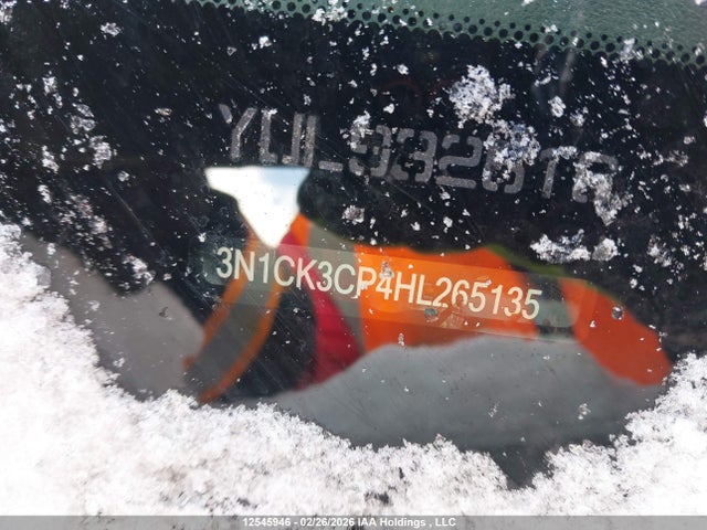 3N1CK3CP4HL265135 Nissan Micra
