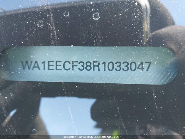 Aukcja sprzedaży 2024 Audi Q3 Premium Plus S Line 45, vin: WA1EECF38R1033047, numer aukcji: 12545957