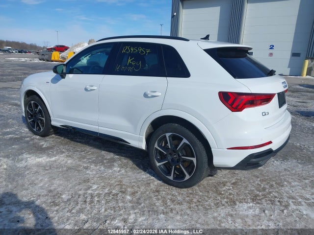 Aukcja sprzedaży 2024 Audi Q3 Premium Plus S Line 45, vin: WA1EECF38R1033047, numer aukcji: 12545957