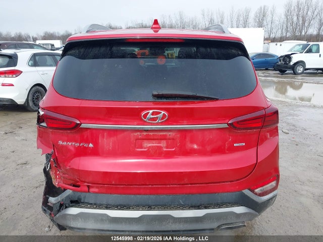 5NMS3CAD7LH255879 Hyundai Santa Fe Preferred Awd With Sun And Leather Package