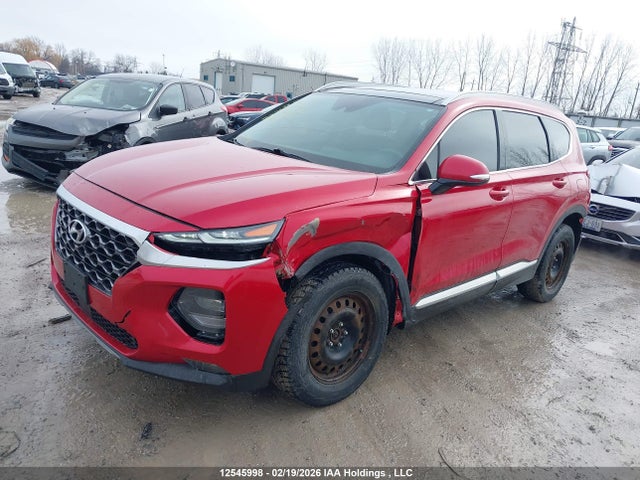 5NMS3CAD7LH255879 Hyundai Santa Fe Preferred Awd With Sun And Leather Package
