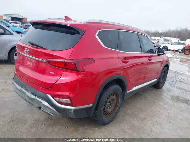 5NMS3CAD7LH255879 Hyundai Santa Fe Preferred Awd With Sun And Leather Package