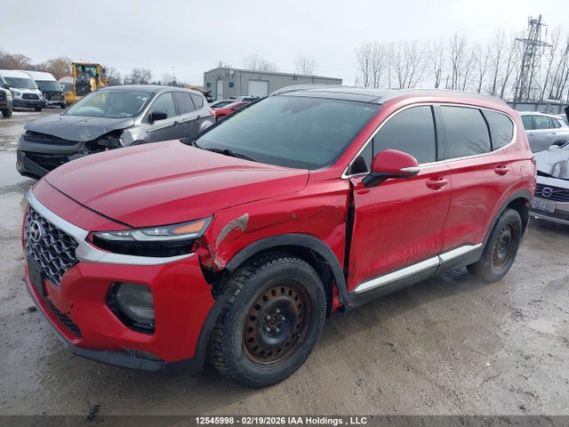 5NMS3CAD7LH255879 Hyundai Santa Fe Preferred Awd With Sun And Leather Package