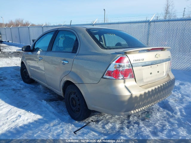 Продажа на аукционе авто 2010 Chevrolet Aveo Lt, vin: 3G1TC5DE3AL142167, номер лота: 12546000