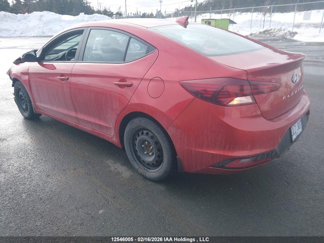12546005 :رقم المزاد ، KMHD84LF2LU954520 vin ، 2020 Hyundai Elantra Sel/value/limited مزاد بيع