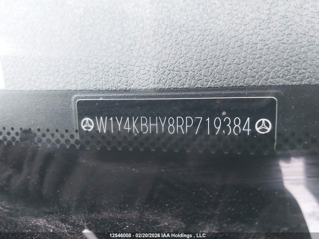 W1Y4KBHY8RP719384 Mercedes-Benz Sprinter 2500 High Roof 4-cyl Diesel/standard Roof 4-cyl Diesel