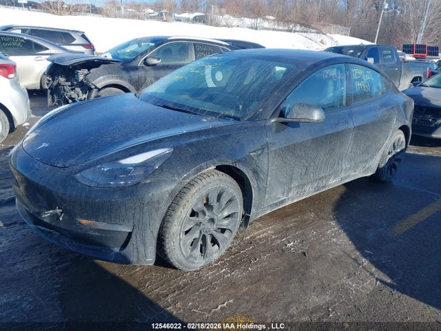 12546022 :رقم المزاد ، 5YJ3E1EA0NF194351 vin ، 2022 Tesla Model 3 Rwd/standard Range مزاد بيع